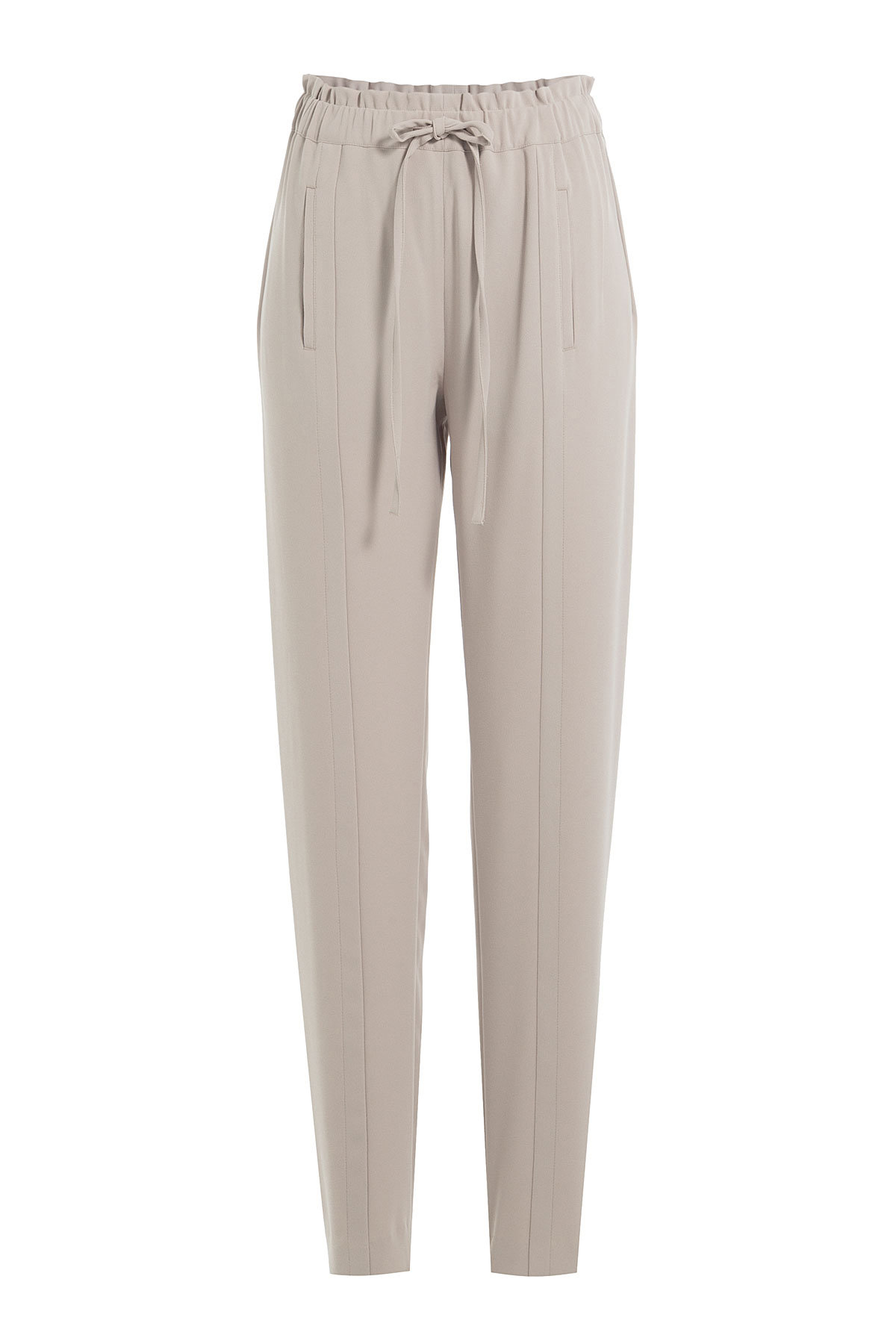 Tapered Pants with Drawstring Waist by Steffen Schraut