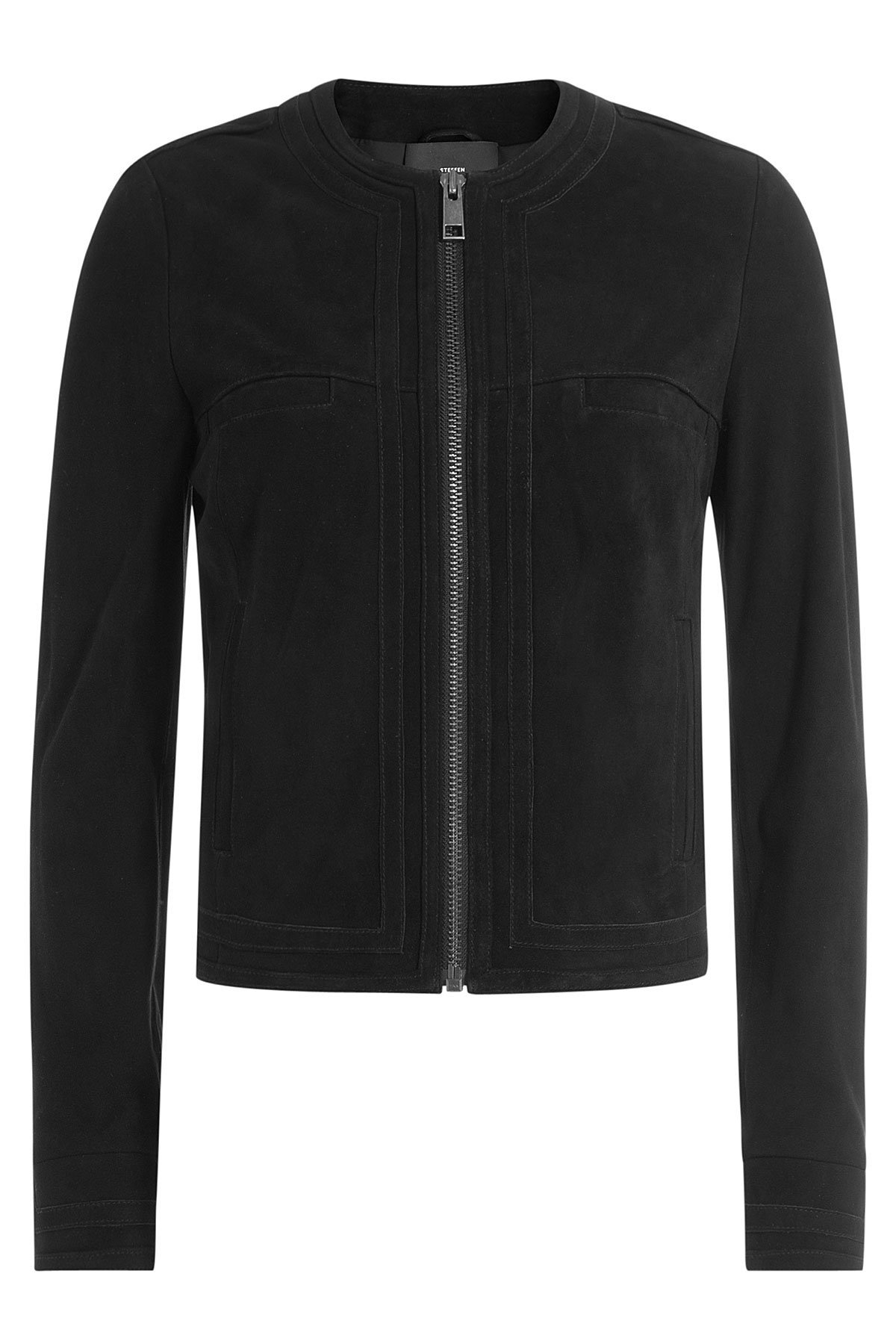 Steffen Schraut - Zipped Suede Jacket