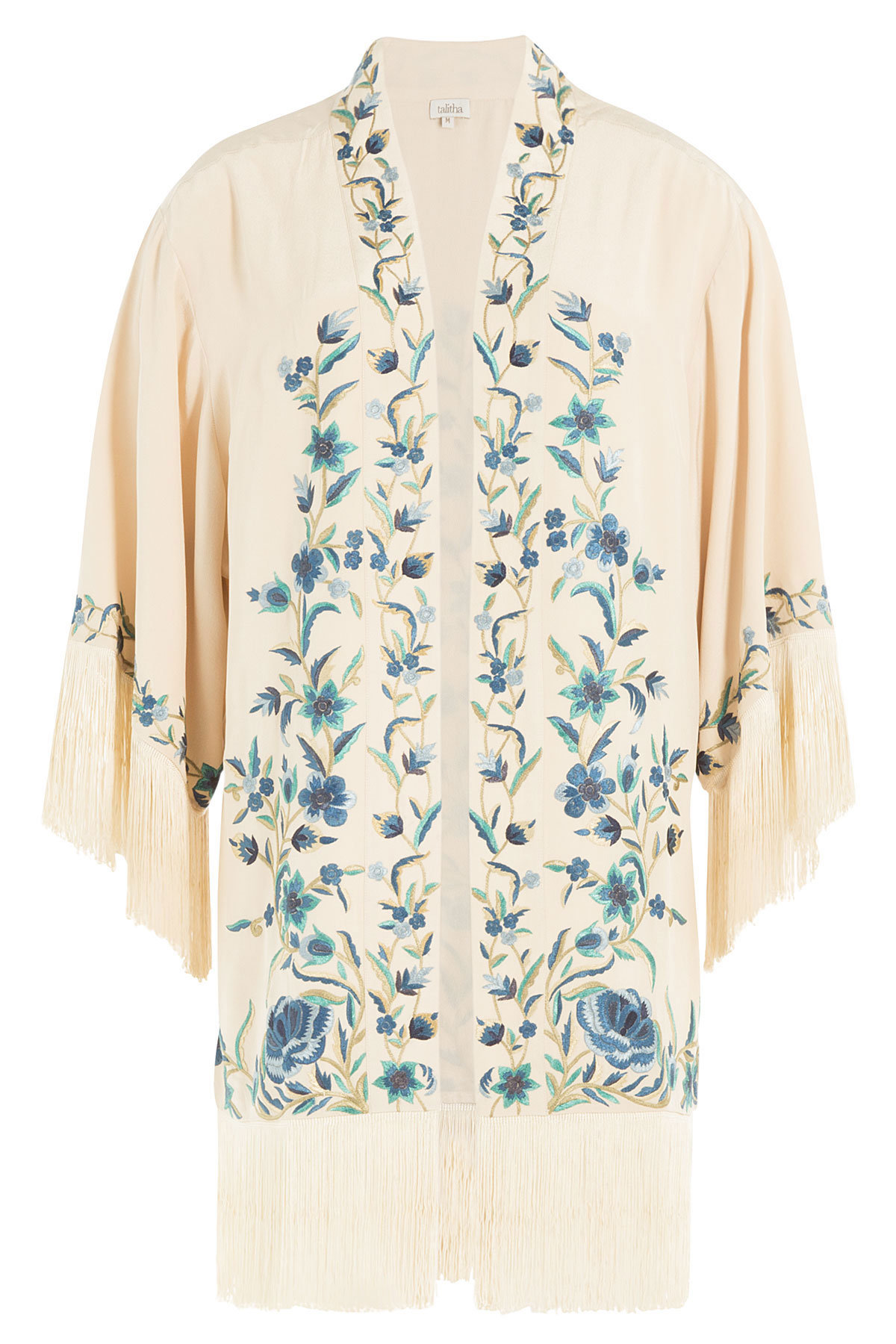Talitha - Embroidered Silk Jacket