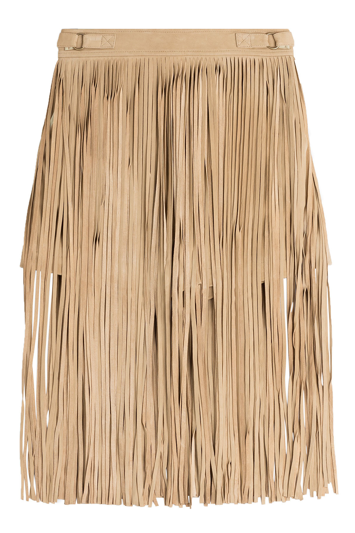 Tamara Mellon - Fringed Suede Shorts