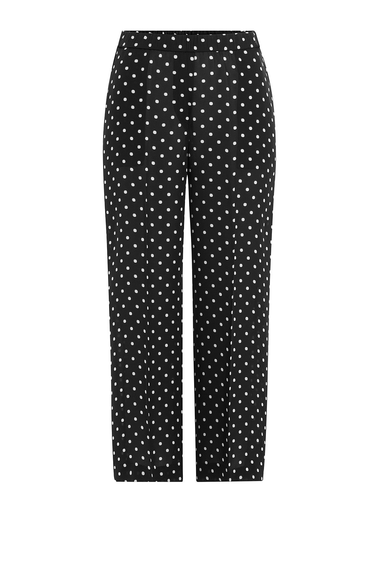 Theory - Printed Wide Leg Silk Pants