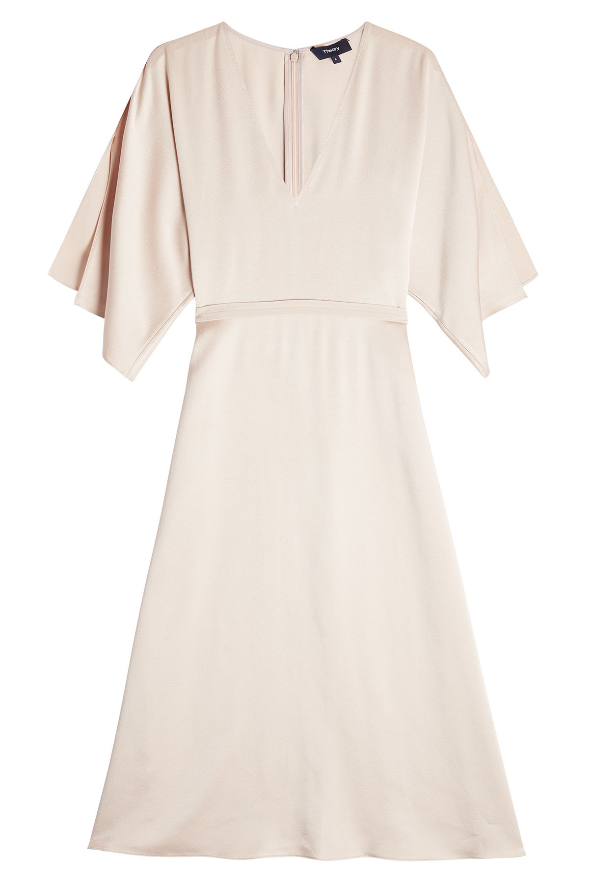 Satin Crepe Dress by Theory