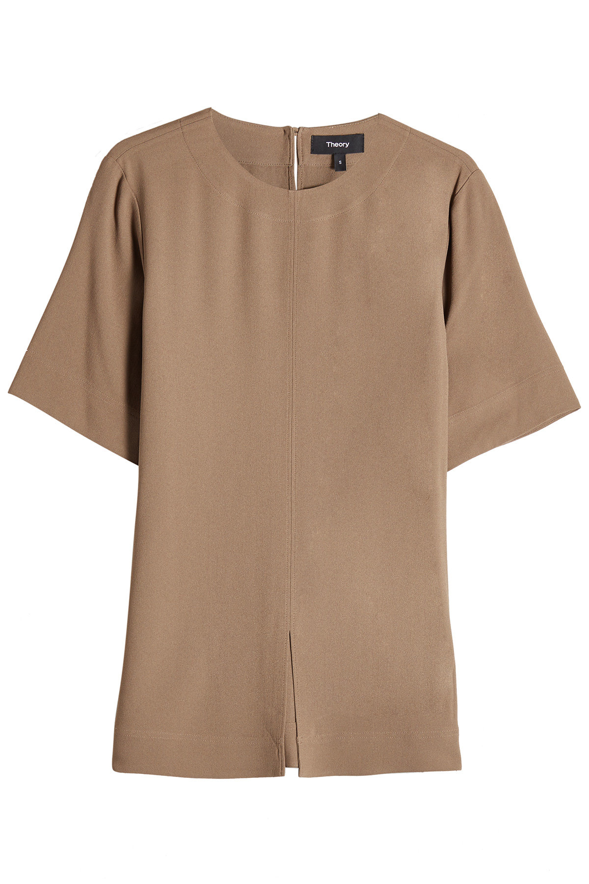 Theory - Short-Sleeve Top with Slit