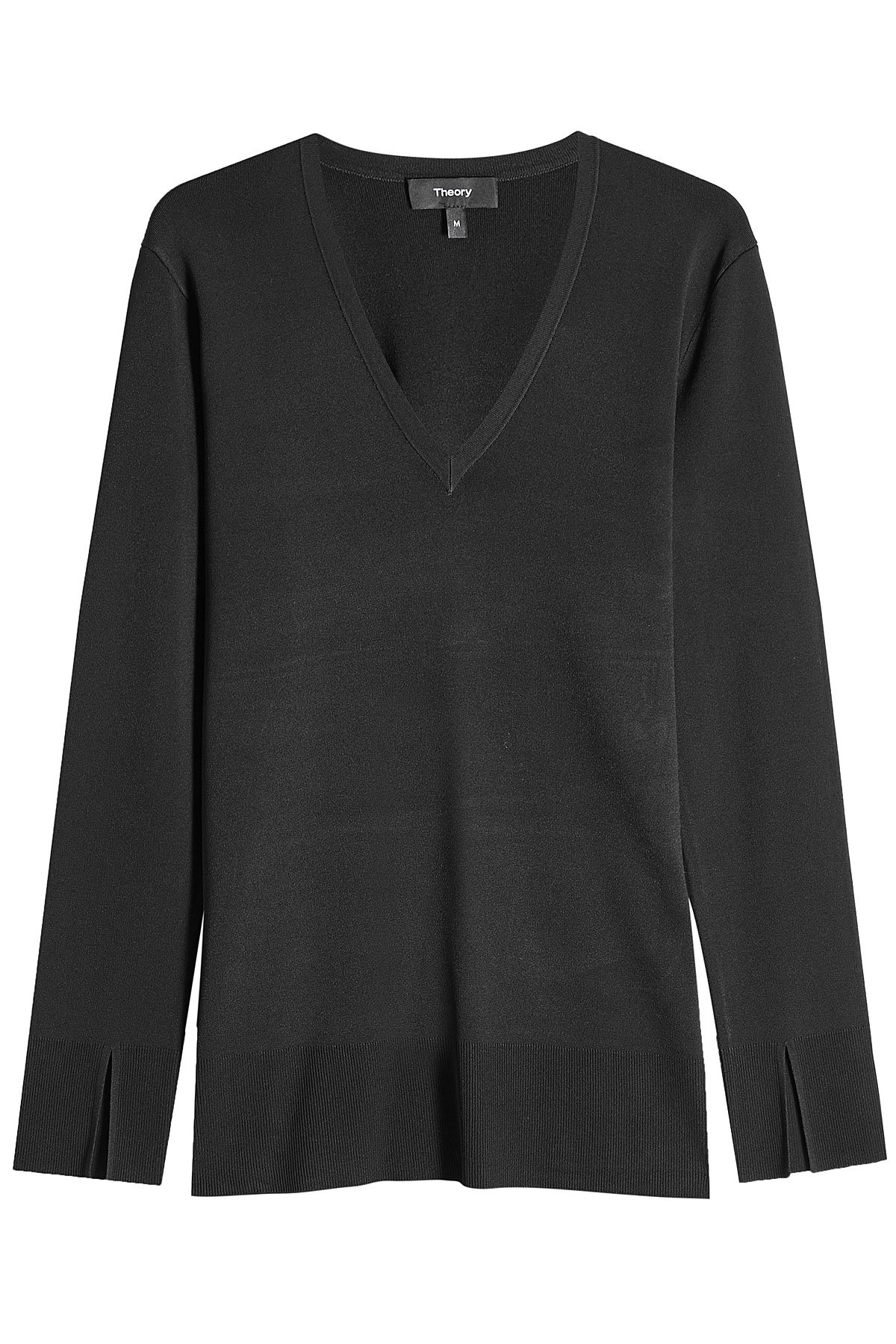Theory - Top with Slit Sleeves