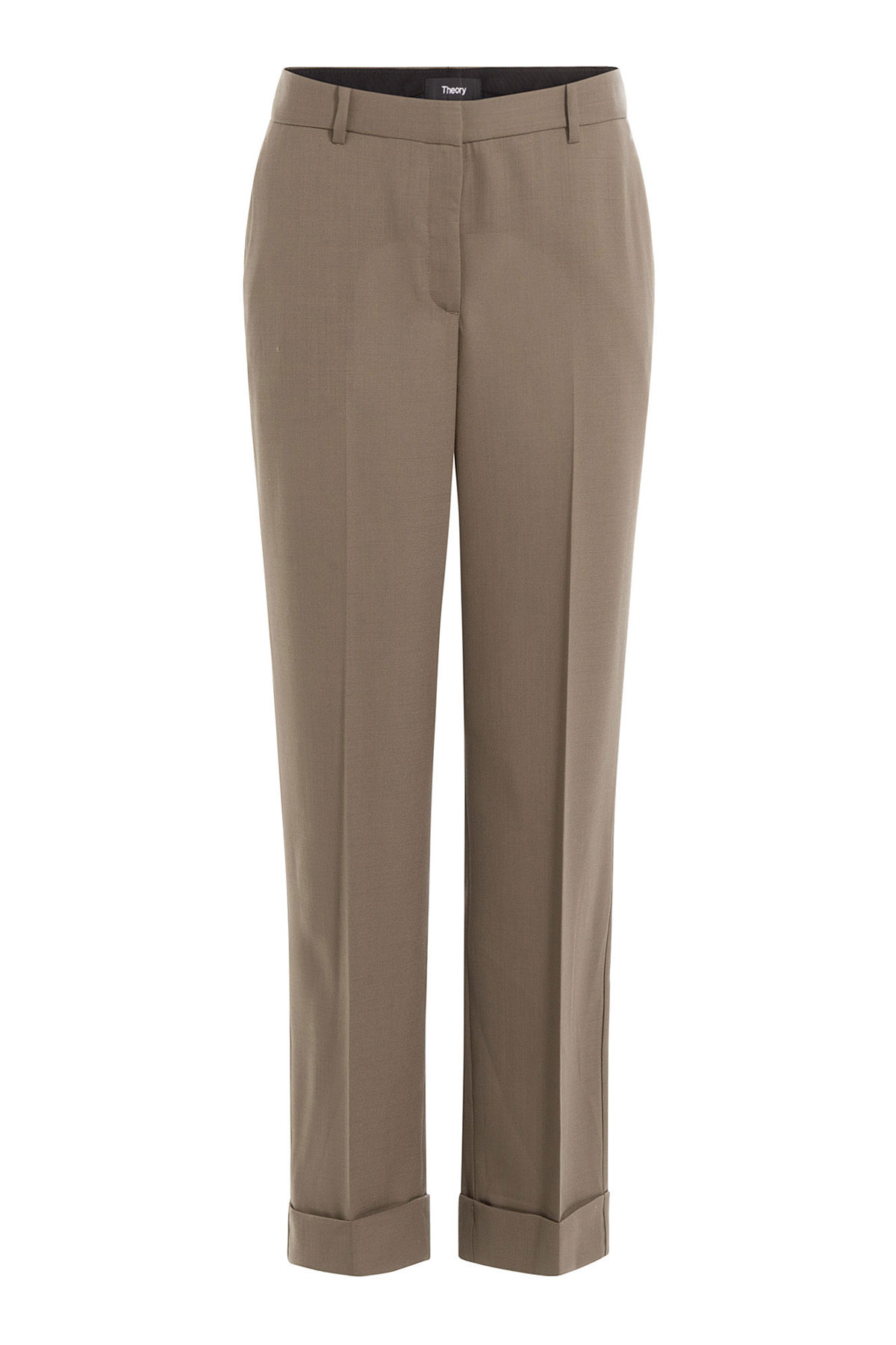 Theory - Virgin Wool Cropped Pants
