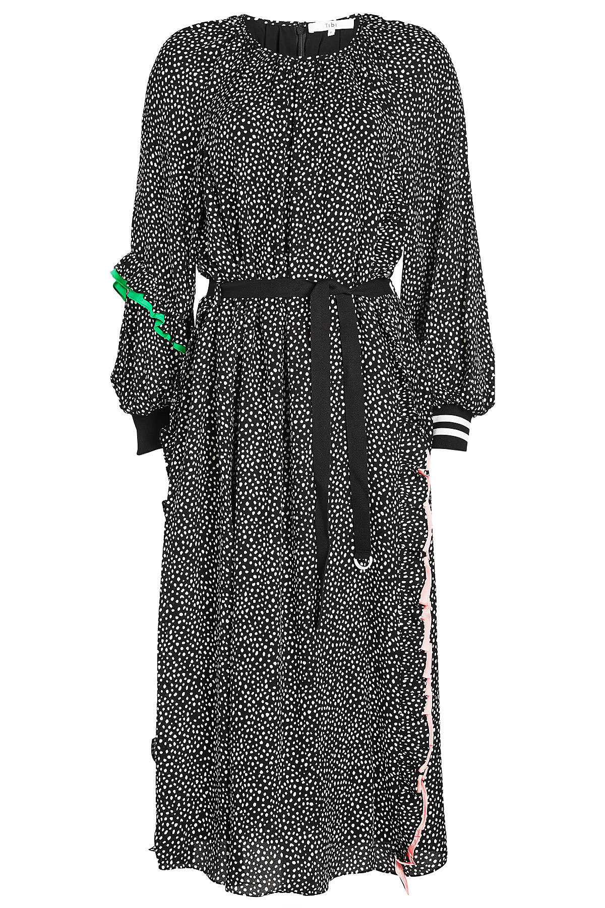 Tibi - Martine Shirred Printed Dress