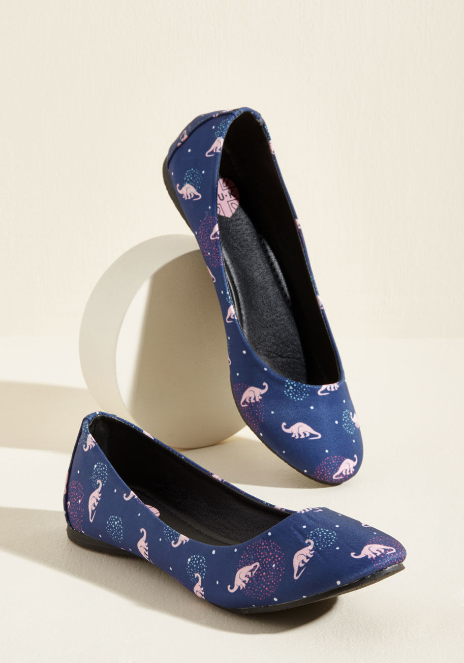 T.U.K. - Dino Delight Vegan Ballet Flat