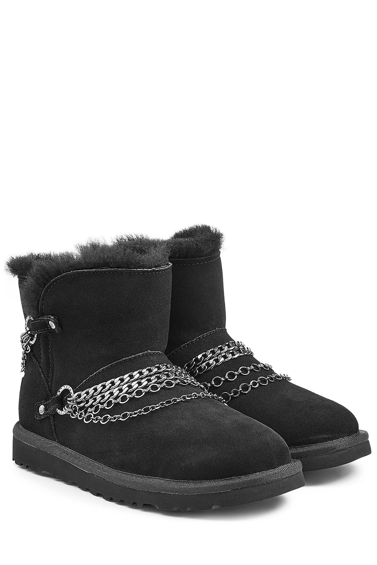 UGG Australia - Reese Embellished Sheepskin Boots