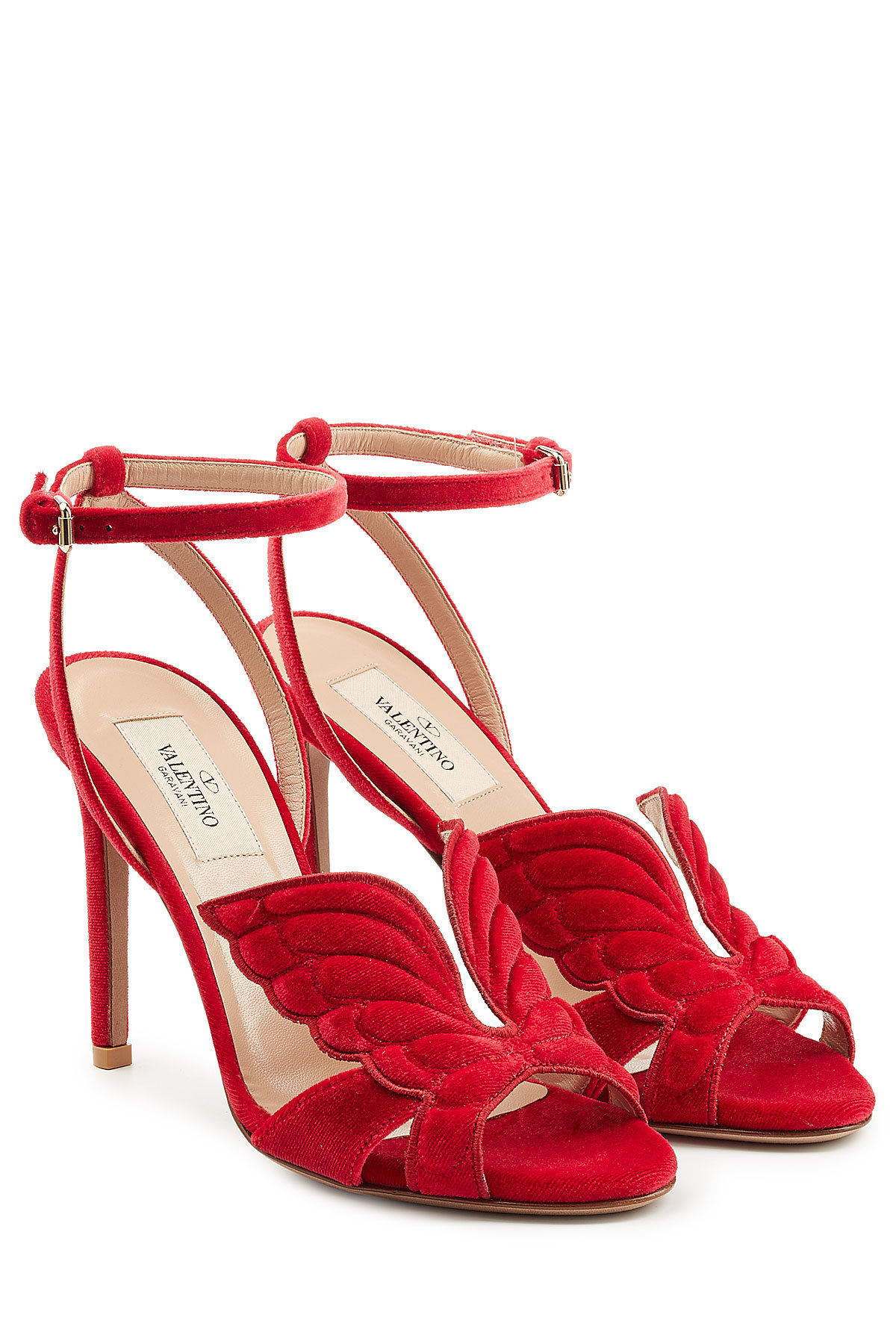 Angelicouture Suede Stilettos by Valentino