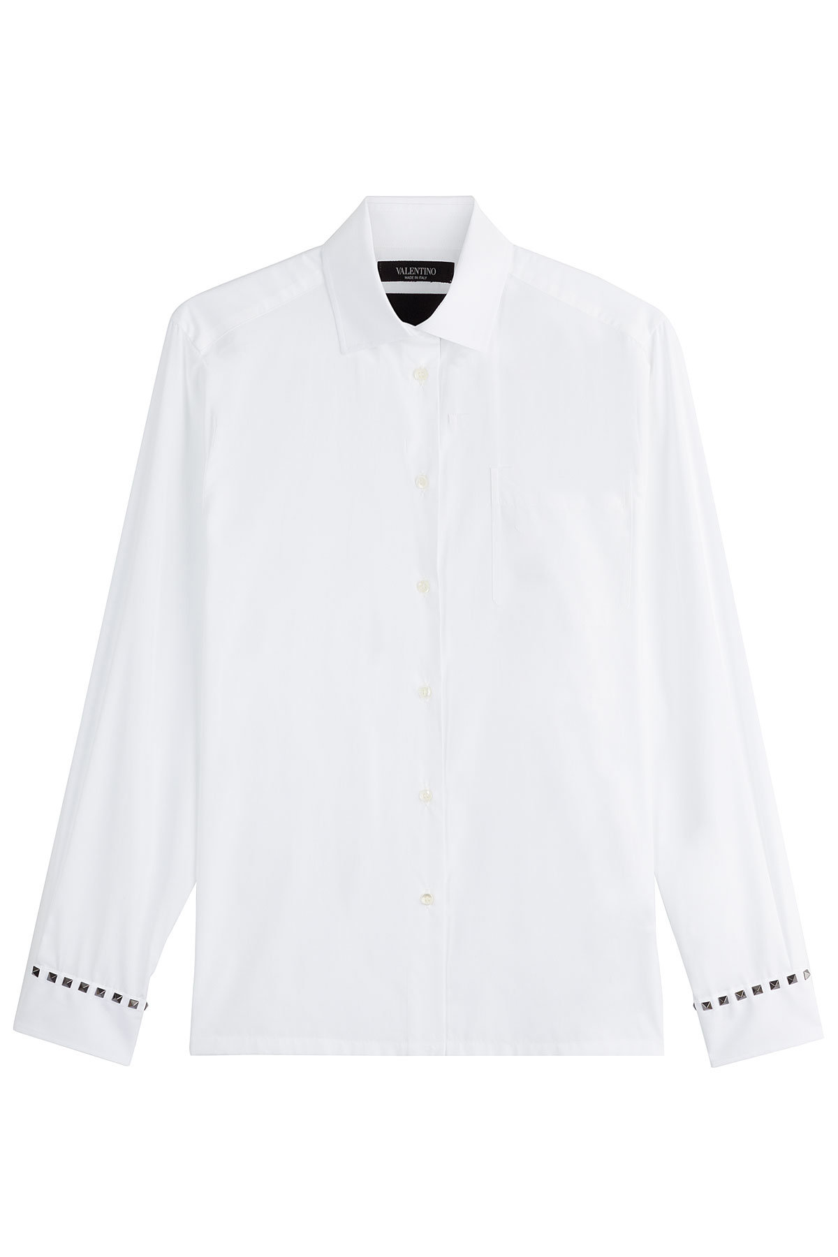 Valentino - Cotton Shirt with Rockstuds