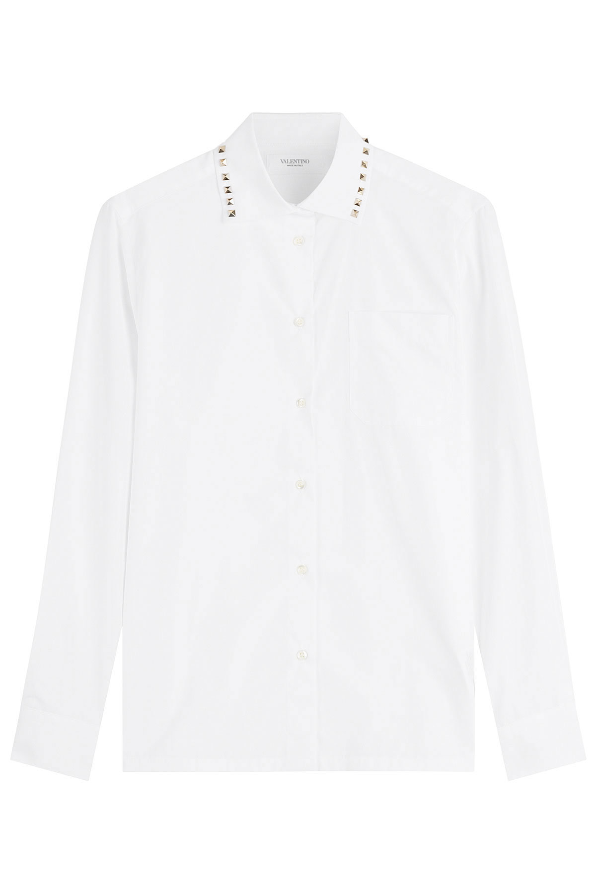 Rockstud Cotton Shirt by Valentino