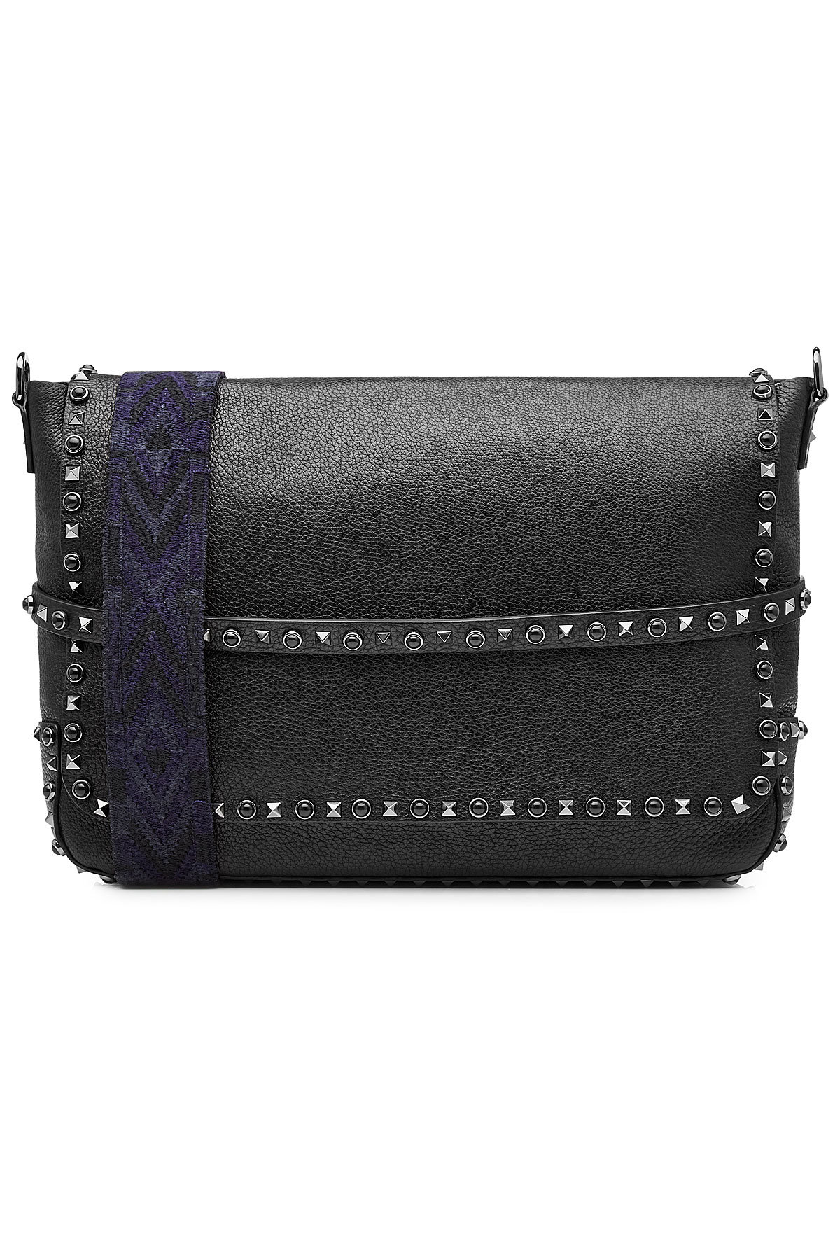 Valentino - Rolling Rockstud Embellished Leather Sandals