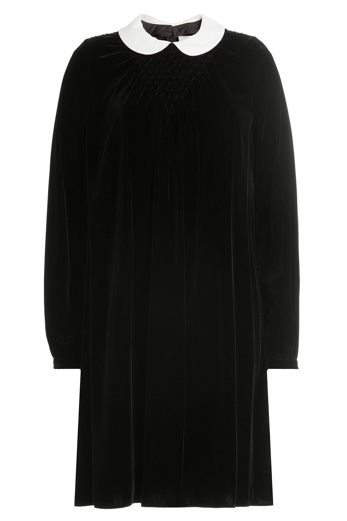 Valentino - Virgin Wool Velvet Dress