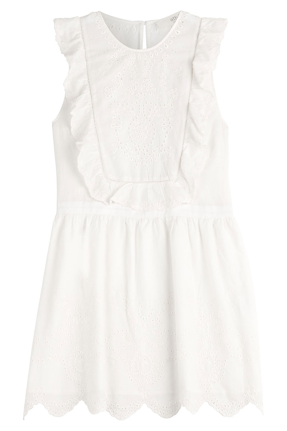 Vanessa Bruno Athé - Cotton Dress with Embroidery