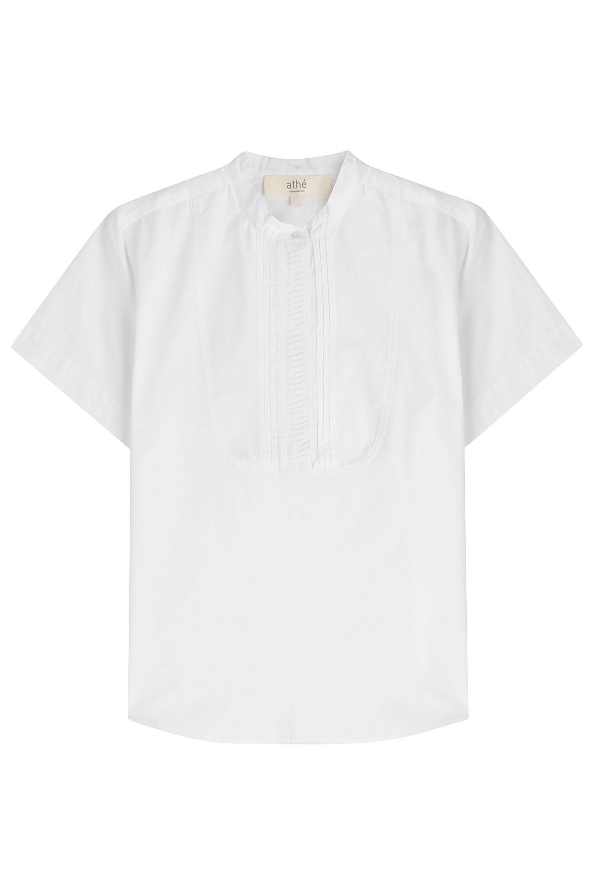 Vanessa Bruno Athé - Cotton Top with Pleated Bib