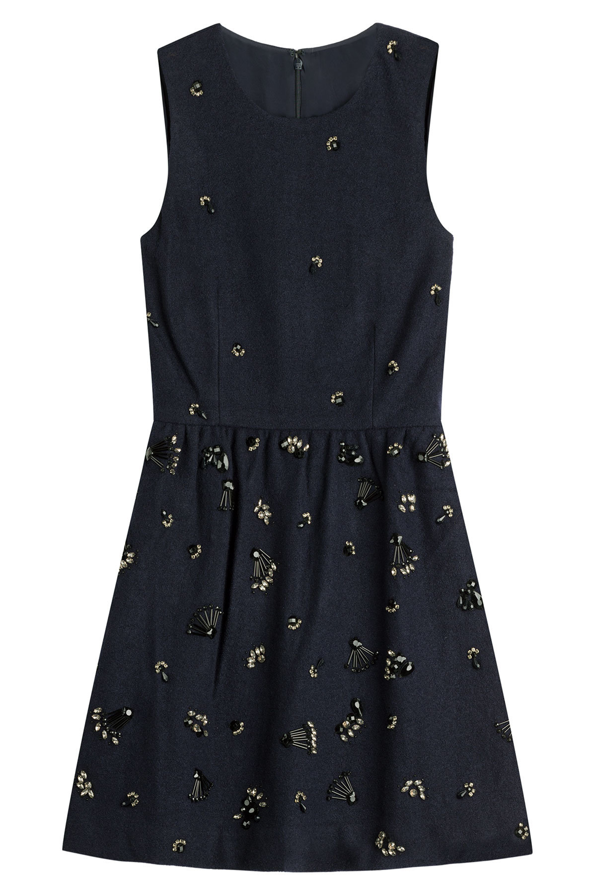 Embellished Dress with Wool by Vanessa Bruno Athé
