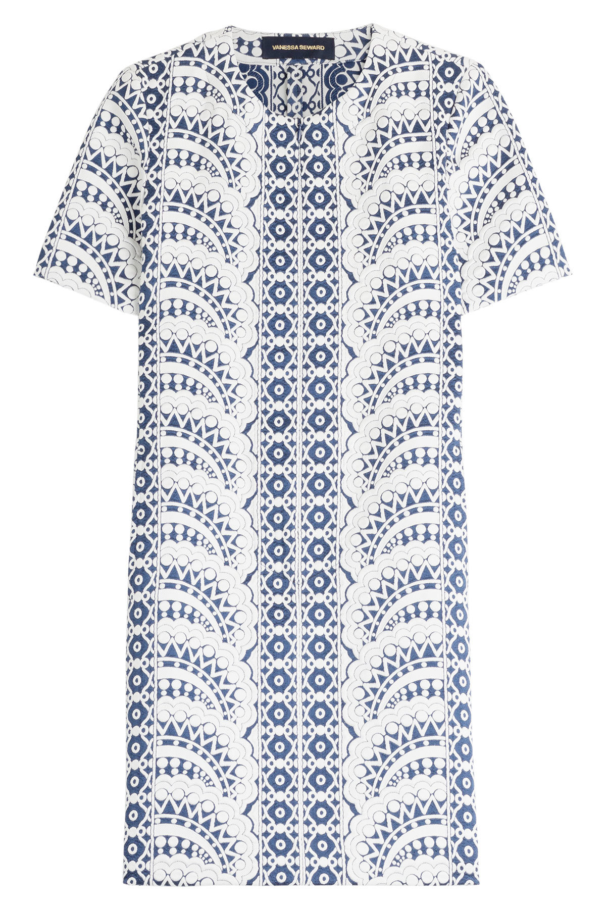 Vanessa Seward - Printed Cotton Blend Dress