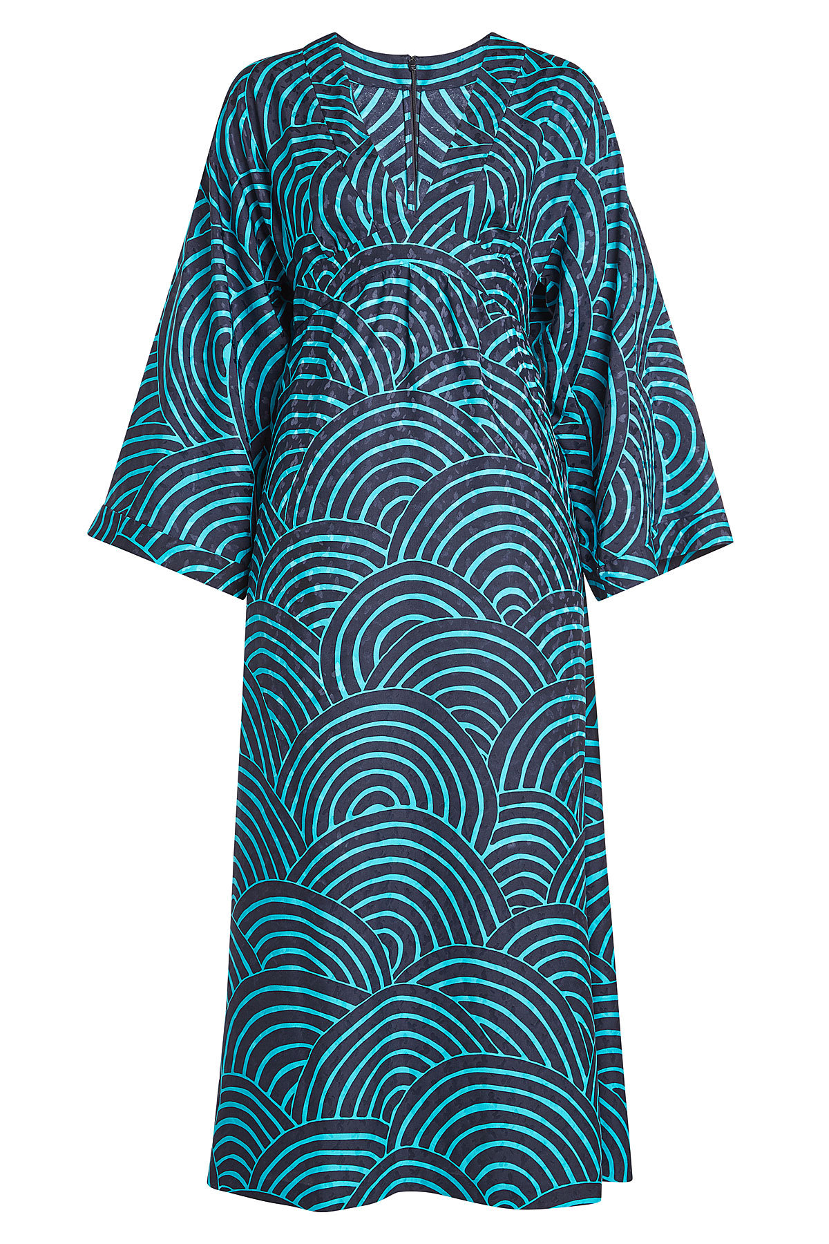 Vanessa Seward - Printed Silk Jacquard Dress
