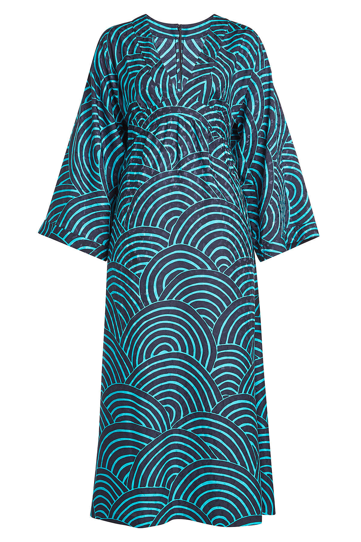 Vanessa Seward - Printed Silk Jacquard Dress