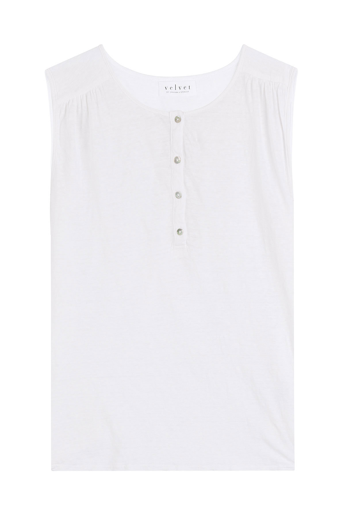 Velvet - Linen Sleeveless Top