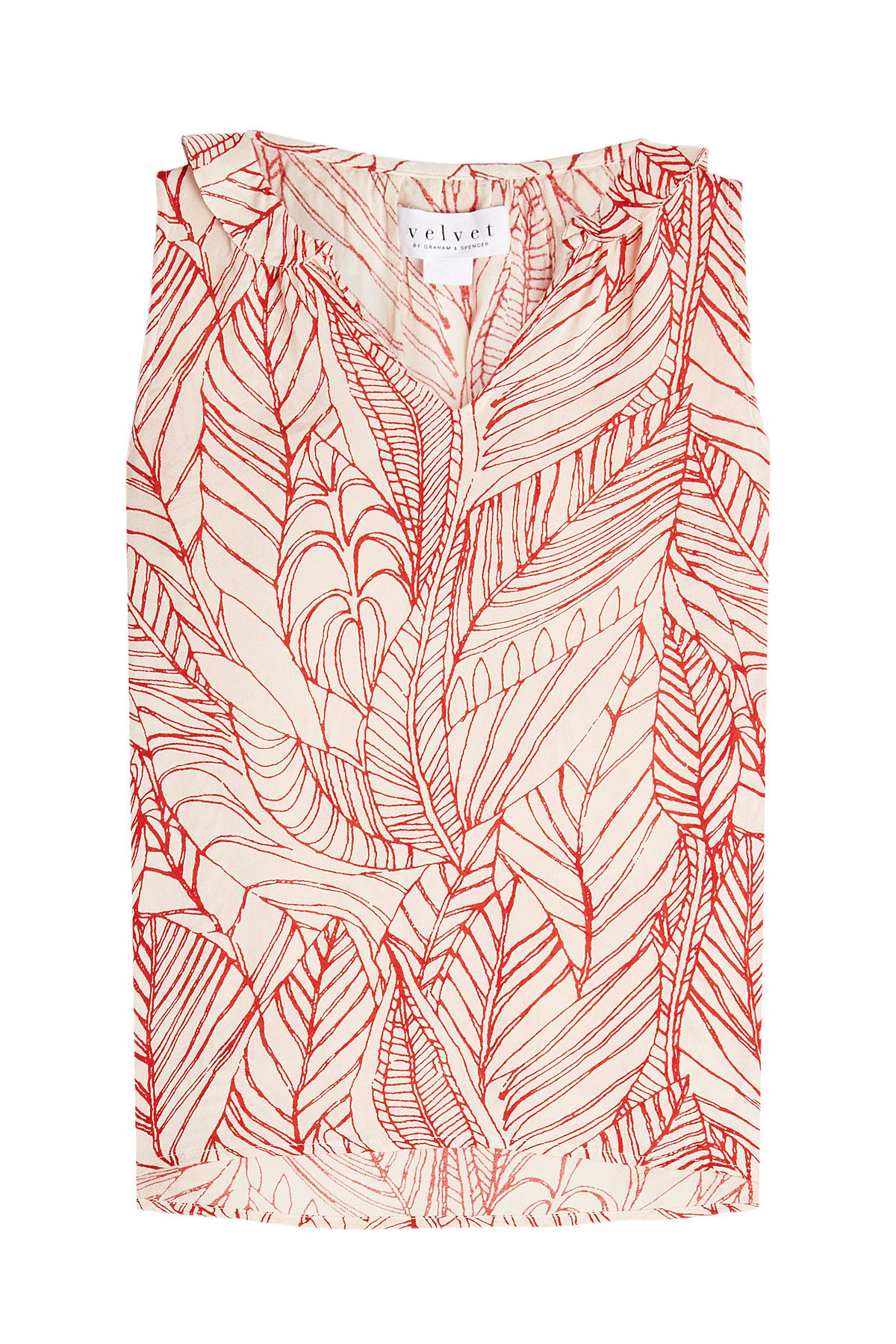 Velvet - Printed Sleeveless Blouse