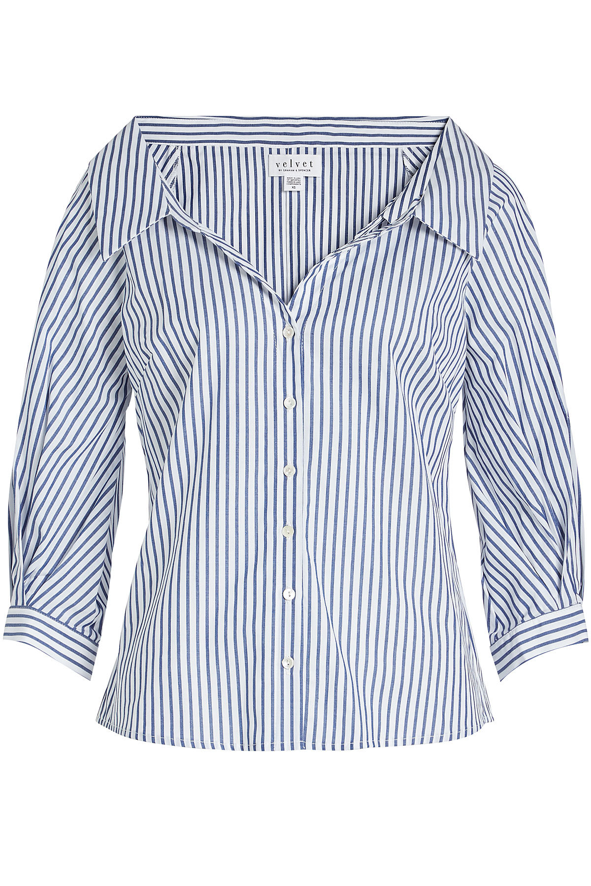 Velvet - Rosetta Striped Blouse