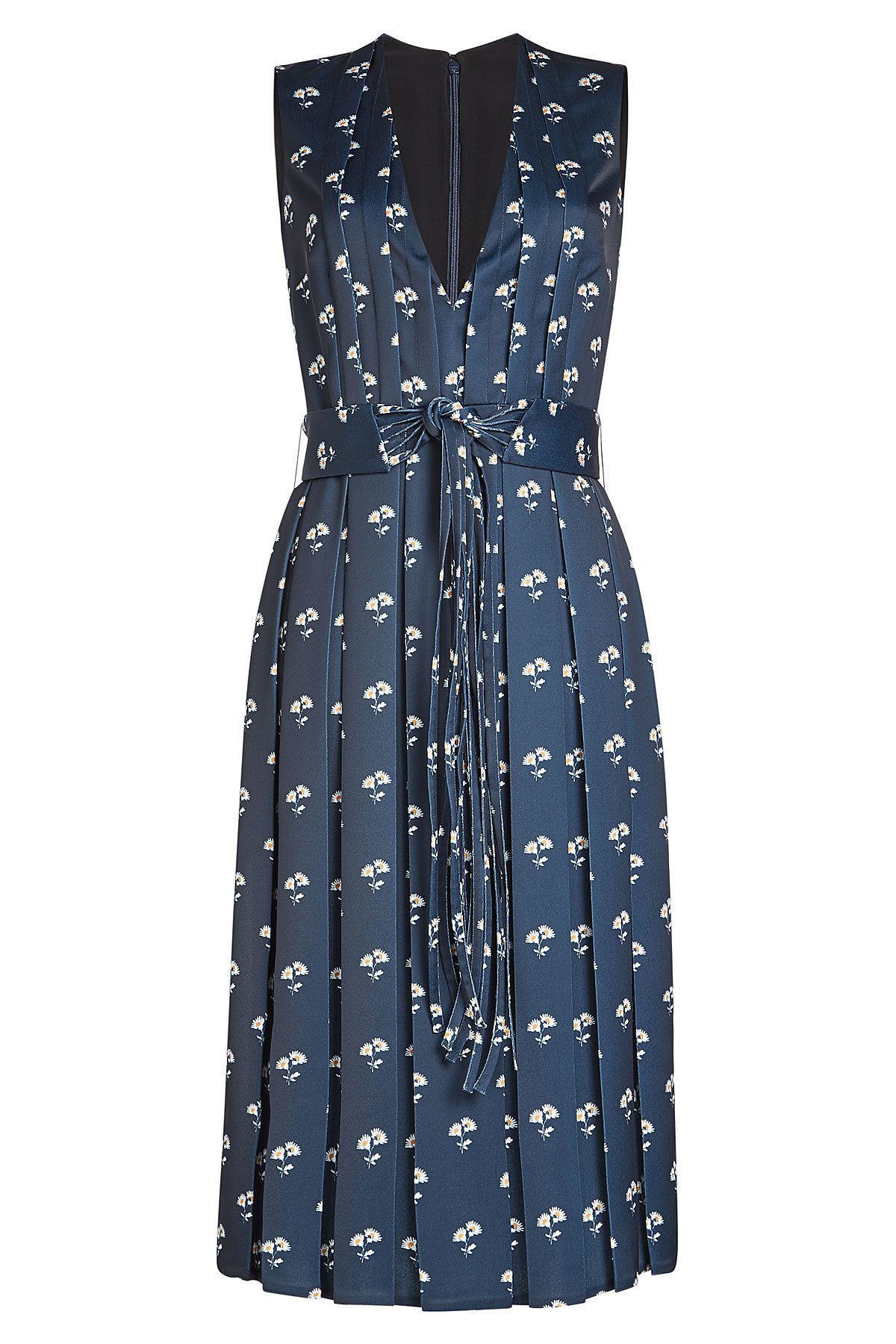 Victoria Beckham - Printed Crepe Dress