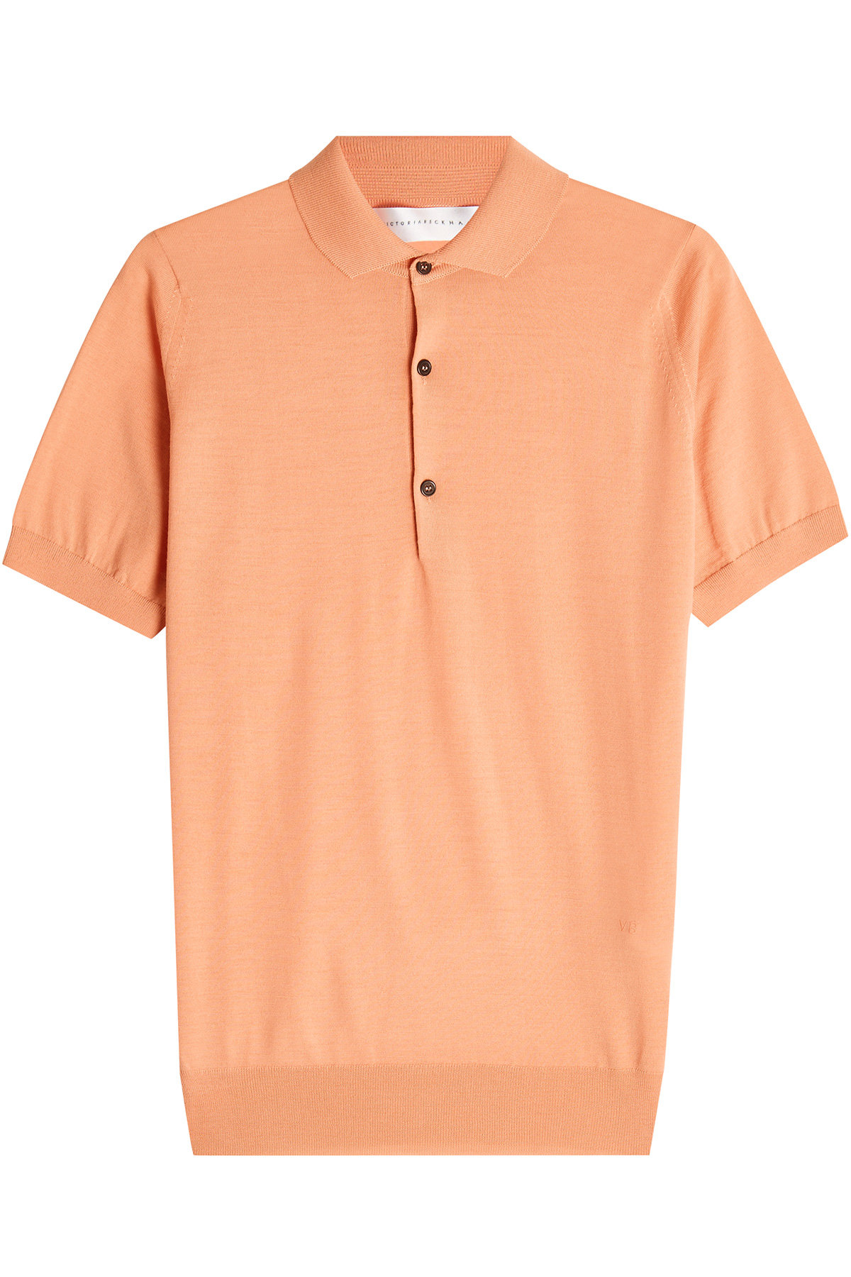 Virgin Wool Polo Top by Victoria Beckham