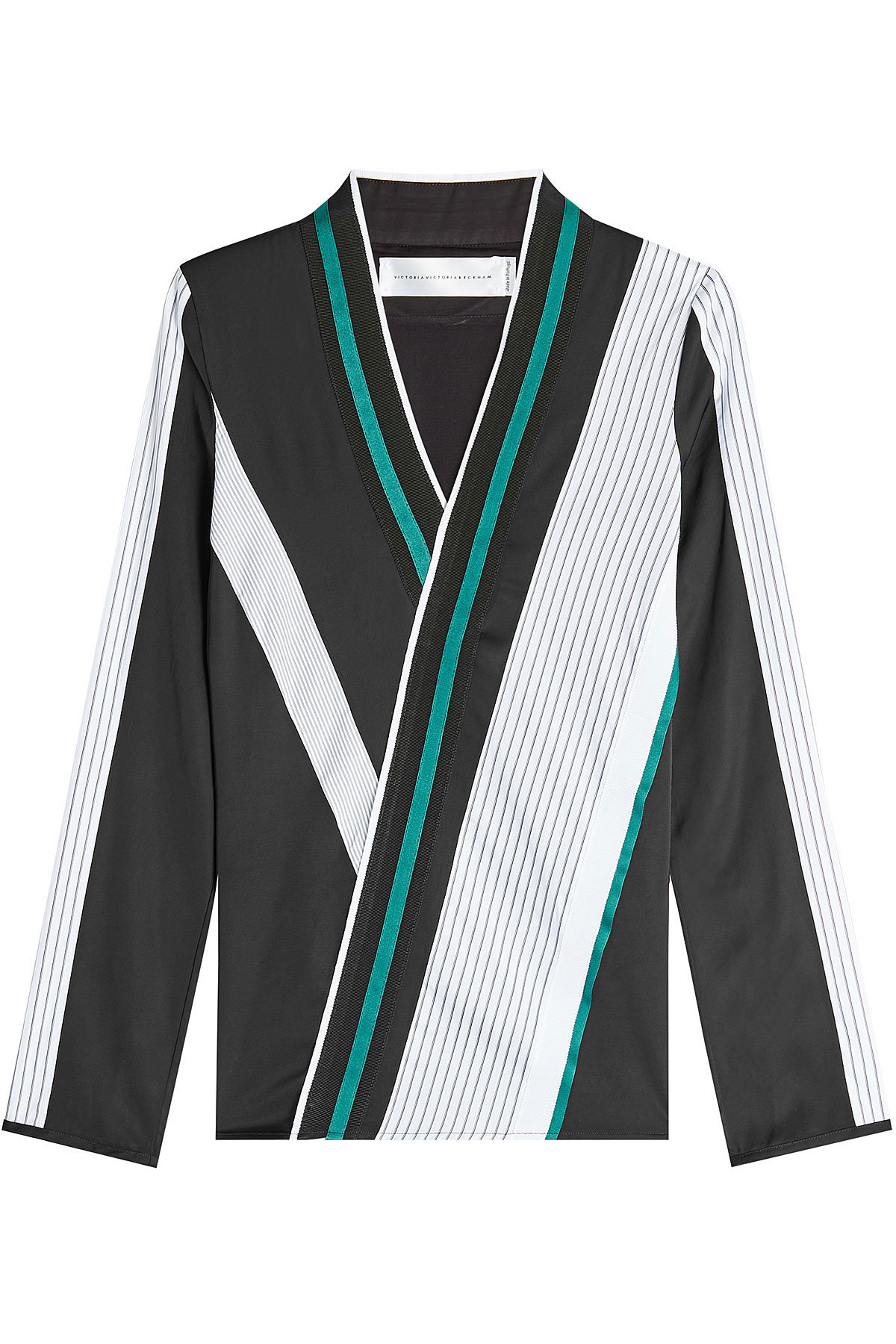 Victoria Victoria Beckham - Asymmetric Stripe Blouse
