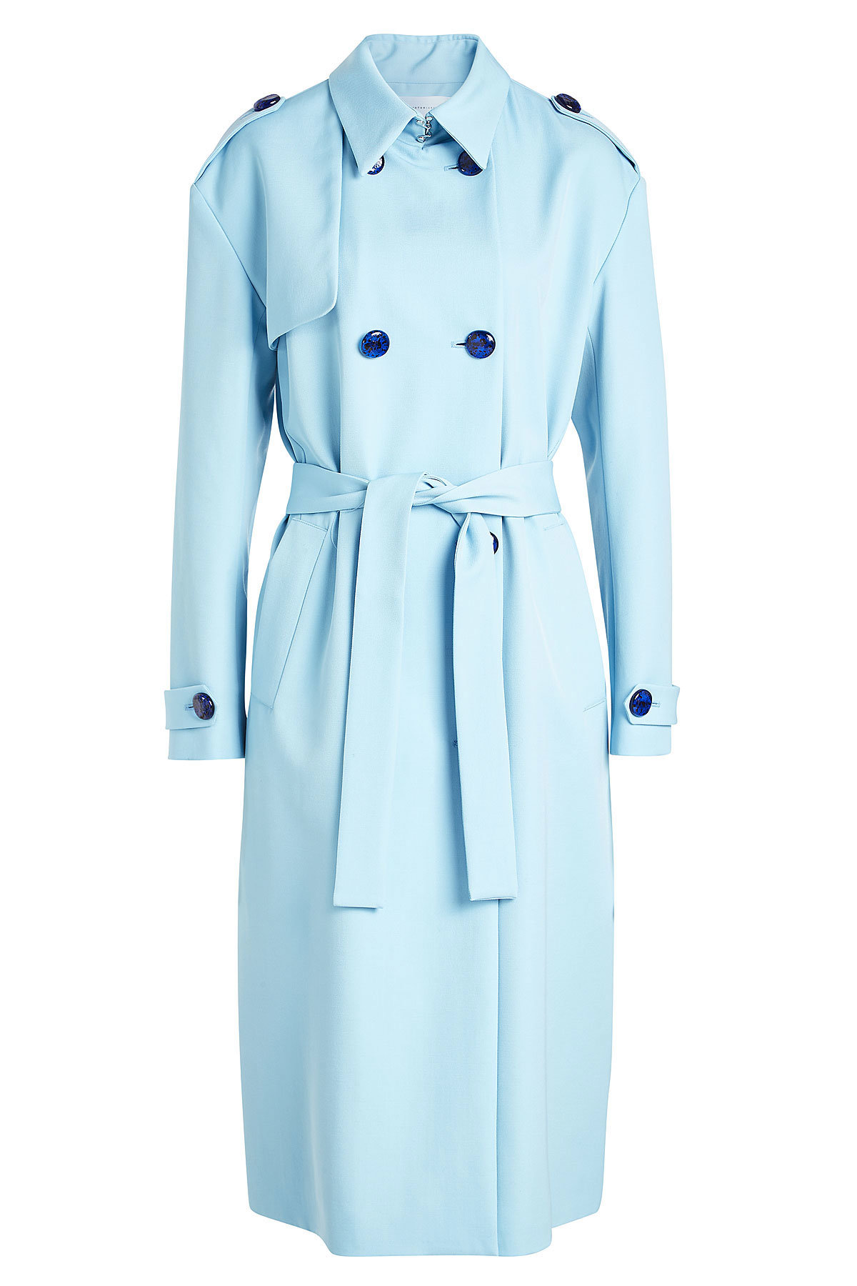 Victoria Victoria Beckham - Drop Shoulder Wool Trench