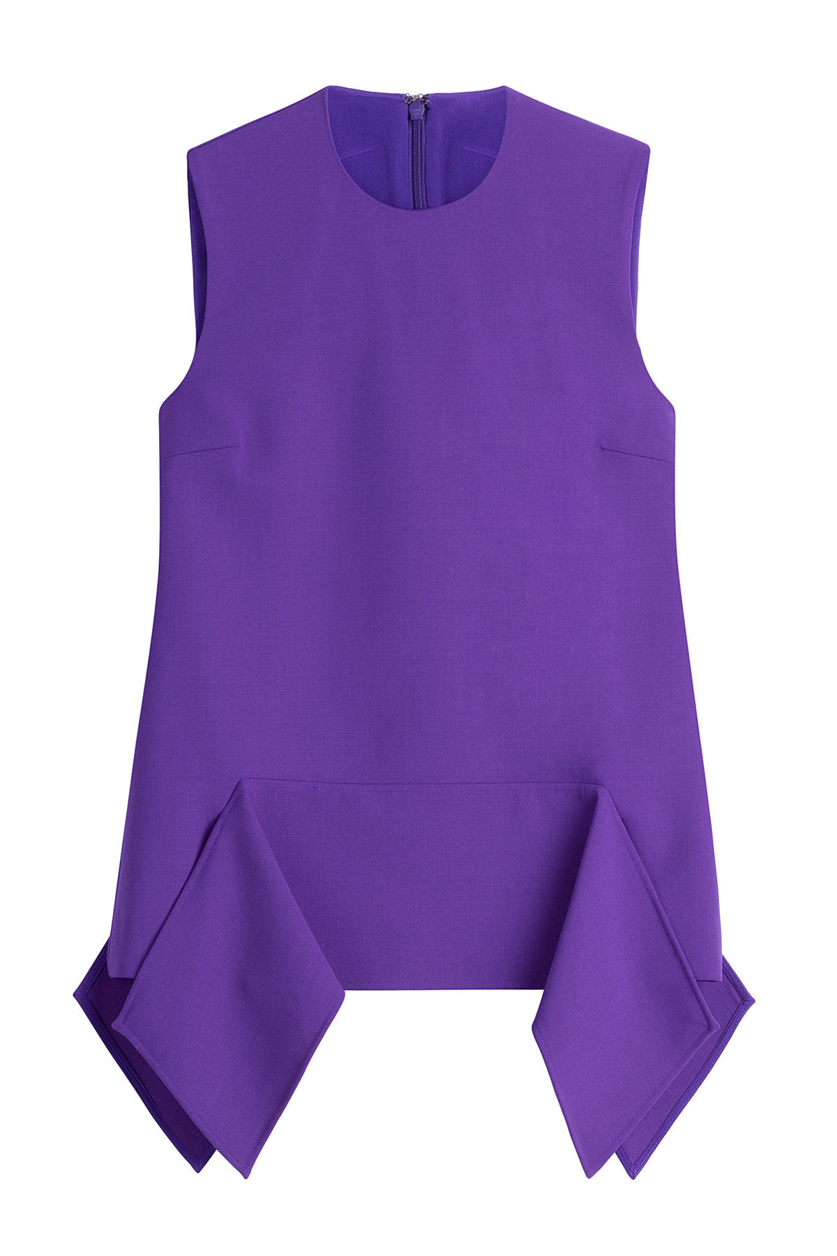 Victoria Victoria Beckham - Wool Sleeveless Draped Top