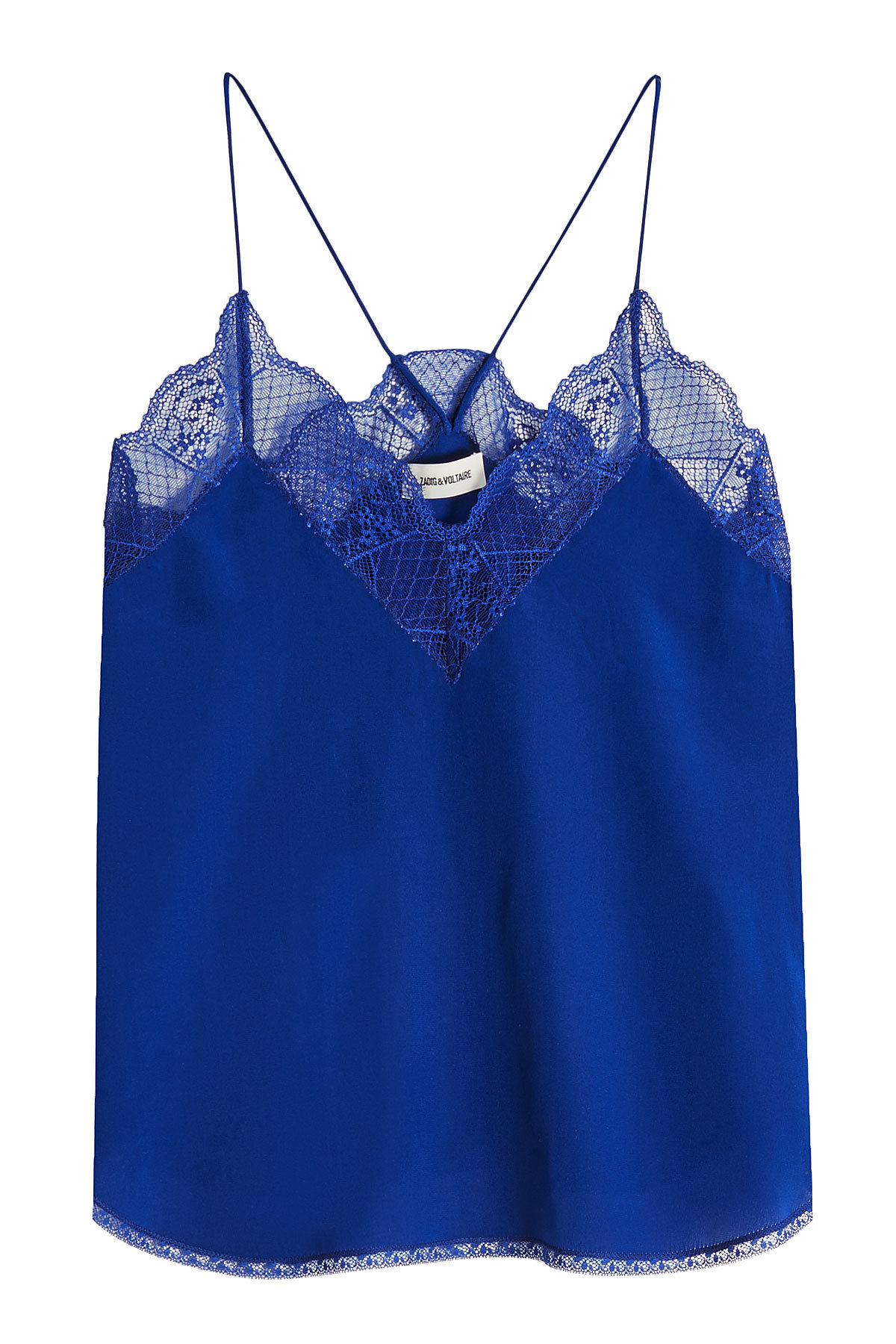 Zadig & Voltaire - Christy Silk Camisole with Lace