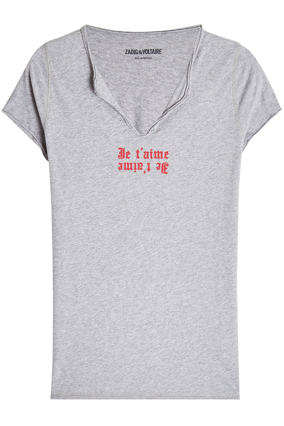 Zadig & Voltaire - Je t'aime Cotton T-Shirt