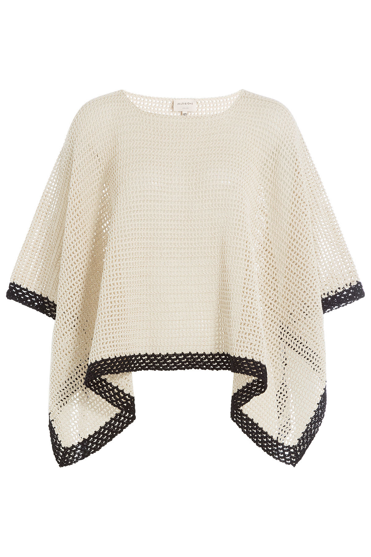 Zeus + Dione - Knit Cotton Poncho