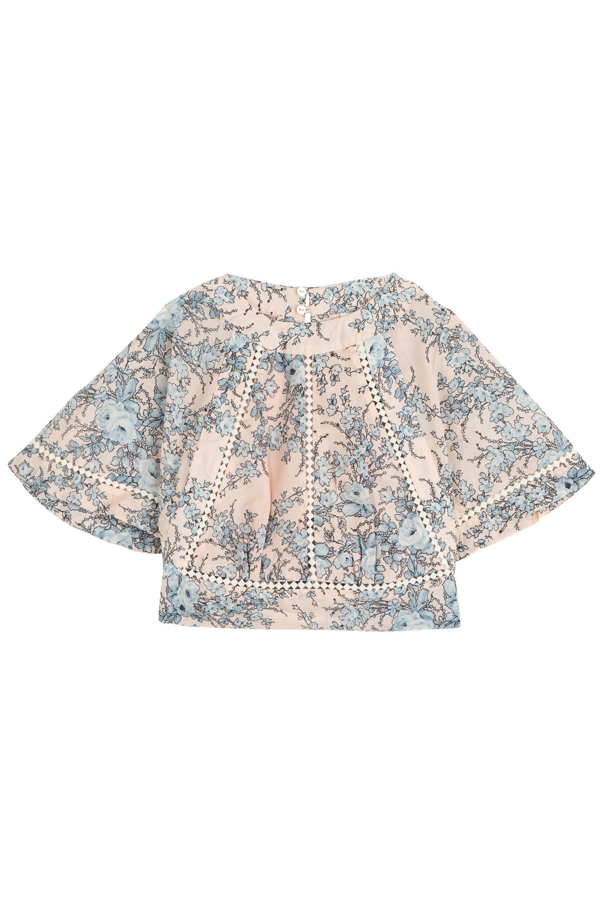 Cropped Cotton Top by Zimmermann