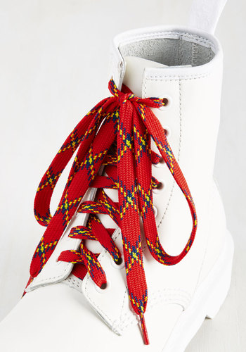 Dr. Martens Airwair USA LLC - London Crawling Shoelaces in Red