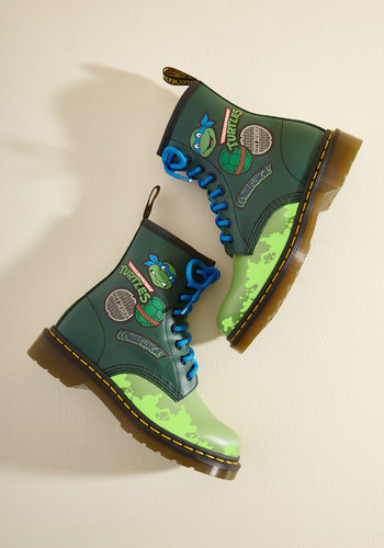 Dr. Martens Airwair USA LLC - More Turtle Power to You Leather Boot