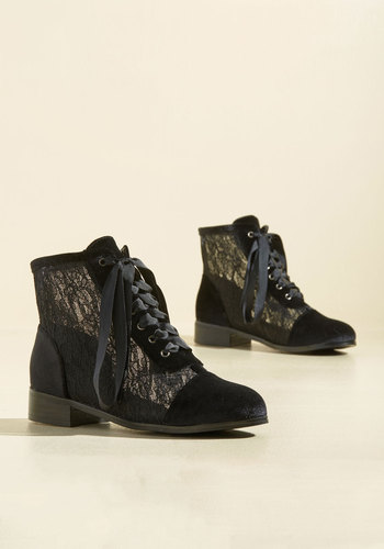 NYLA Shoes Inc. - Lace Get Together Velvet Boot