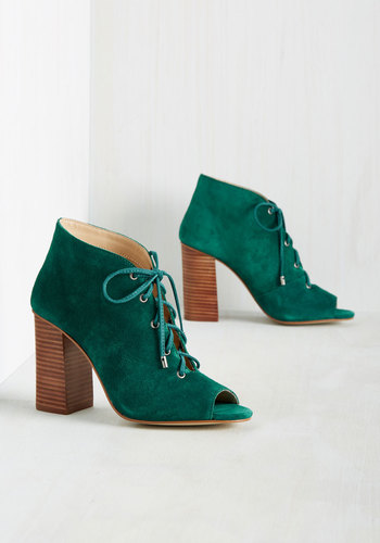 Very Volatile - The Game Is Afoot Suede Bootie