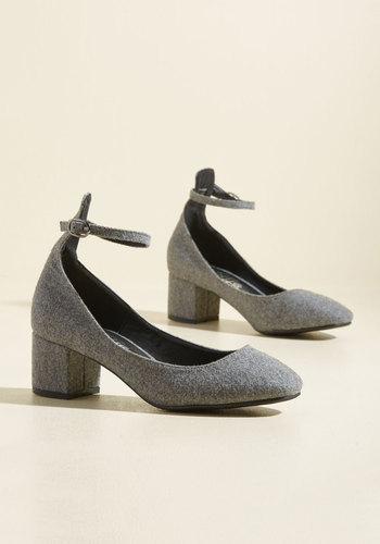 Machi Footwear - Swing Me a Song Block Heel in Pebble