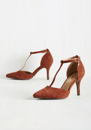 A Bloom for Two Suede Heel in Black by Vida Shoes - Nanette Nanette Lepore